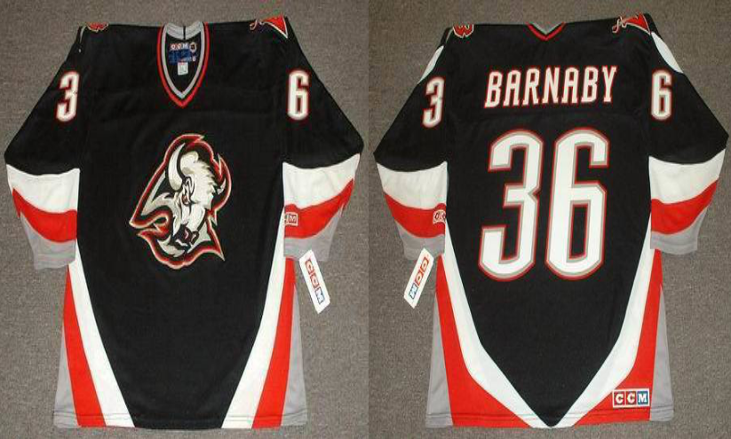2019 Men Buffalo Sabres 36 Barnaby black CCM NHL jerseys